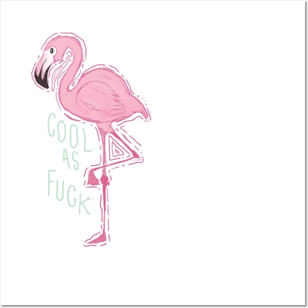 pink flamingo Wall Art by joshua7